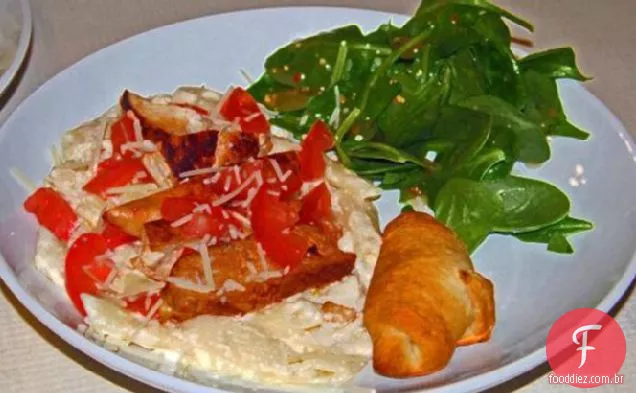 Massa Bayou com frango (massa de frango Cajun do Chili Copycat )