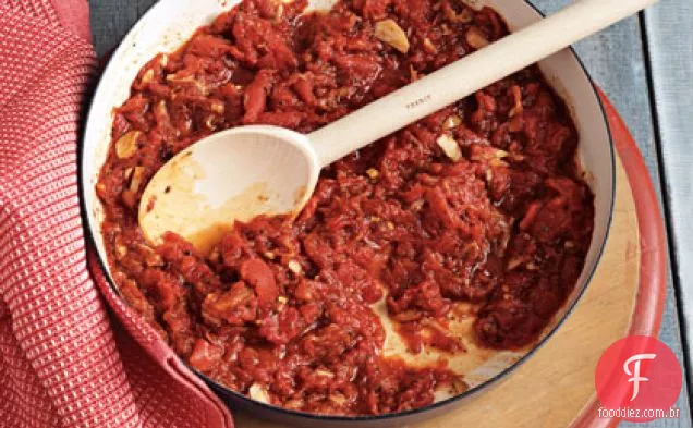 Molho Marinara com Linguine