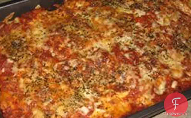 Melhor Ziti sempre com salsicha