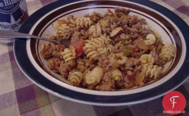 Macarrão Com Alho Parmesão