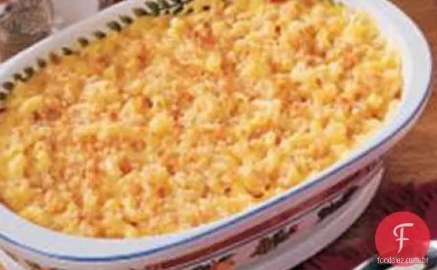 Macarrão e queijo da mãe