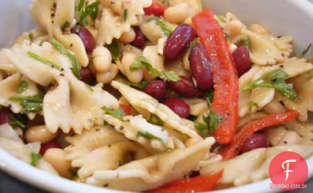 Salada De Macarrão Farfalle Mediterrânea (Gravata Borboleta) 