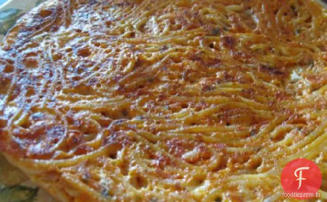 Frittata Di Spaghetti (Omelete De Espaguete)