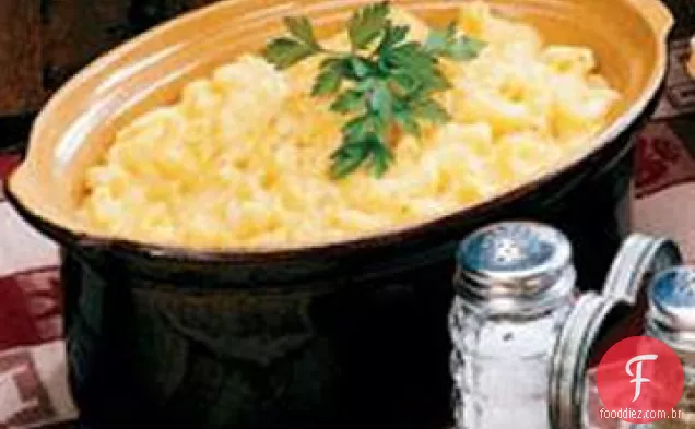 Macarrão e queijo para dois