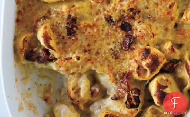 Tortellini assado com Bacon