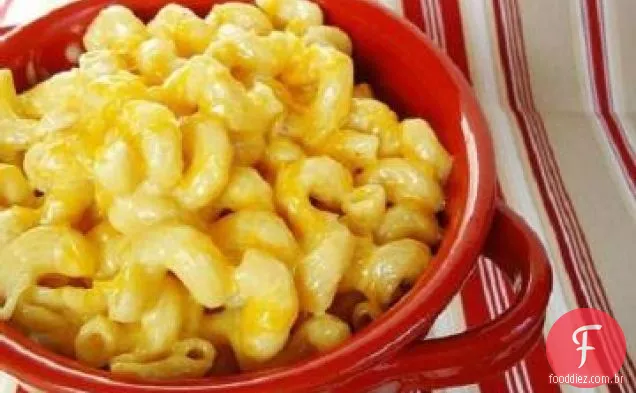 Macarrão e queijo deliciosos e fáceis