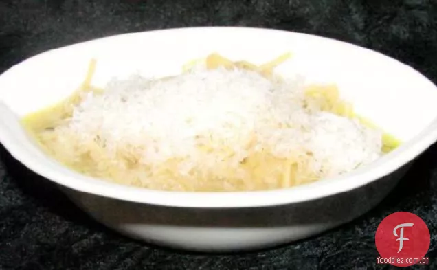 Olive Garden Angel Hair e três sopa de cebola