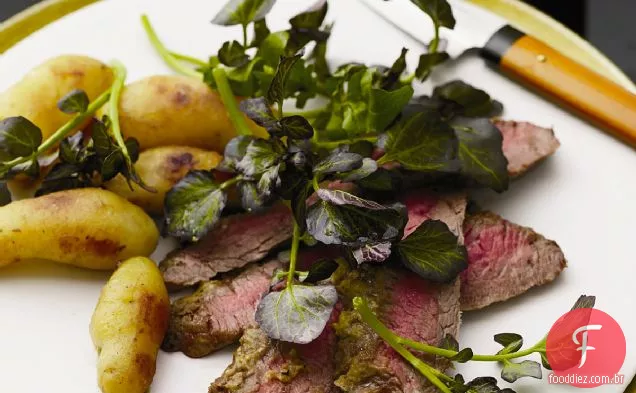 Receita De Bife De Flanco Wasabi