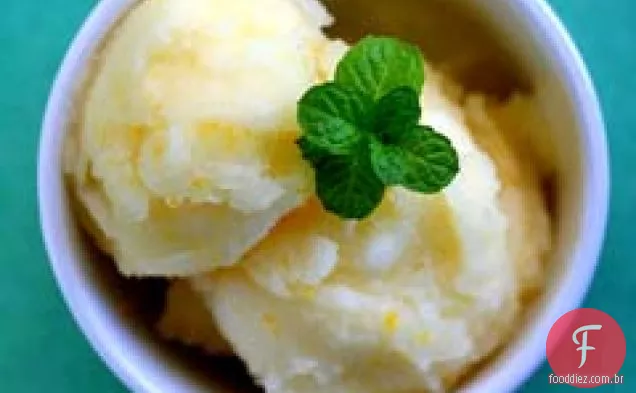 Meyer Lemon Sorbet