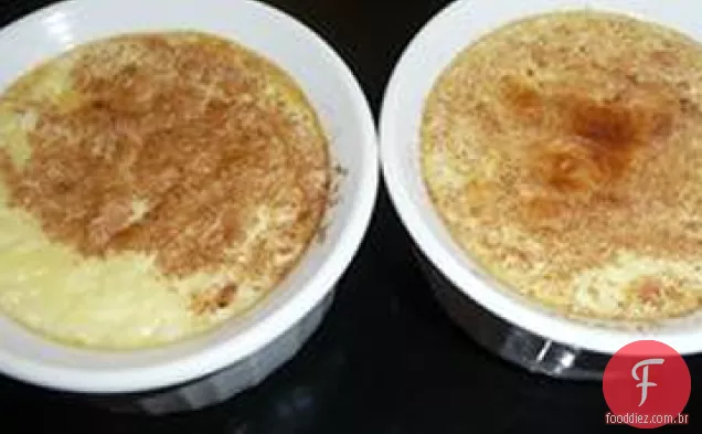 Creme assado para dois