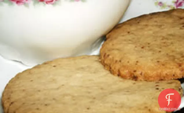 Biscoitos De Shortbread De Limão
