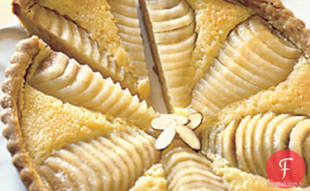 Torta de Pêra e amêndoa