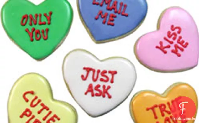Os Melhores Biscoitos De Açúcar Valentine