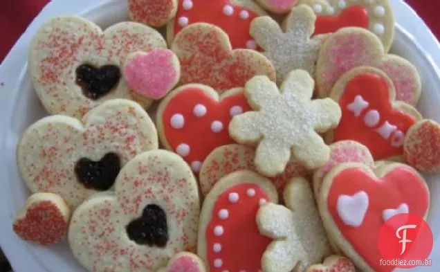 Biscoitos De Açúcar De Baunilha