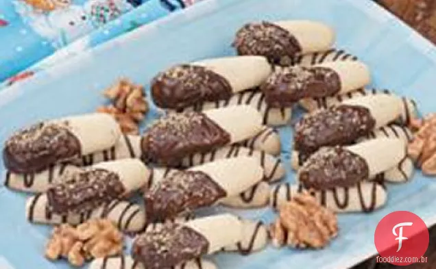 Logs Festivos Do Shortbread