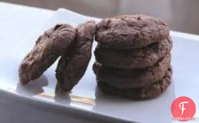 Biscoitos De Chocolate Triplo