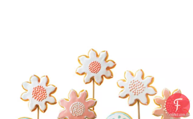 Biscoitos De Açúcar Flor