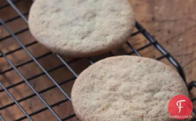 Bolachas Crocantes De Açúcar Mascavo