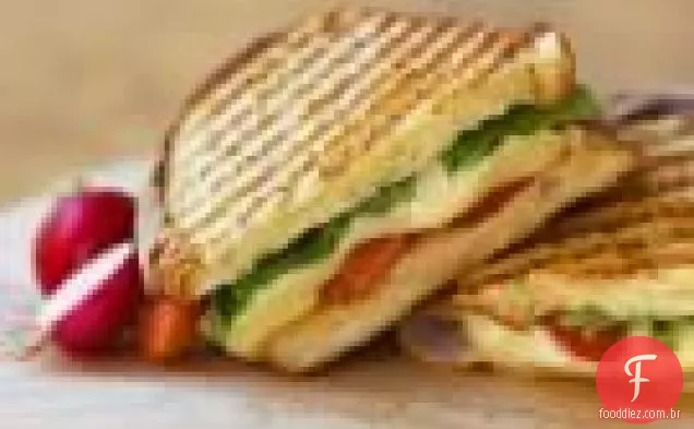 Peru E Panini De Pimenta Vermelha Assada