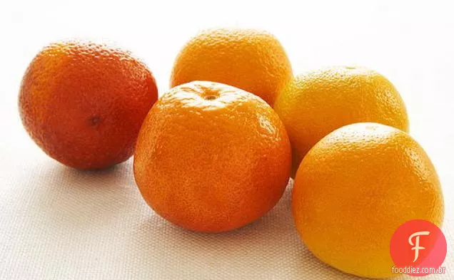 Salada de erva-doce, agrião e laranja com vinagrete cítrico