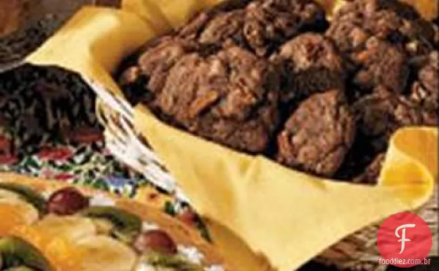 Biscoitos Brownie Chewy