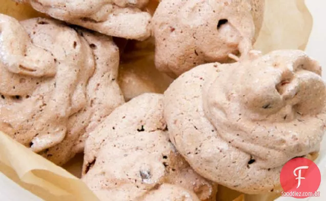 Merengues De Amêndoa De Cacau
