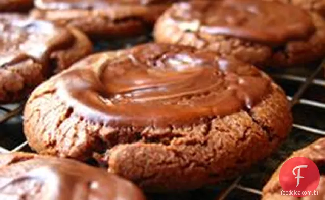 Chocolate Menta Doces Biscoitos