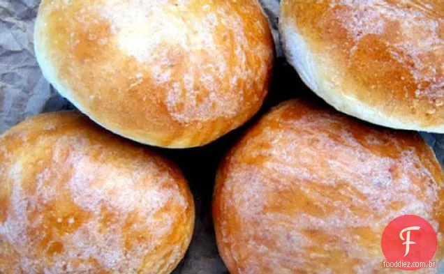 Receita De Pães De Hambúrguer