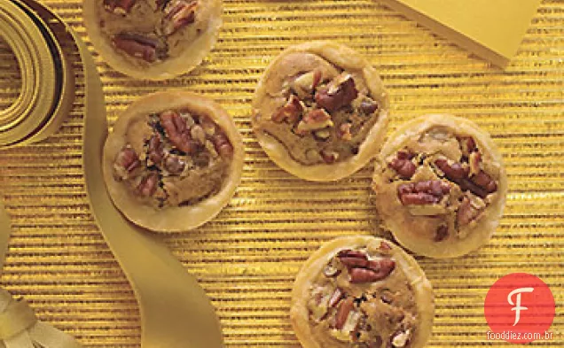 Tortinhas de chocolate e Pecan