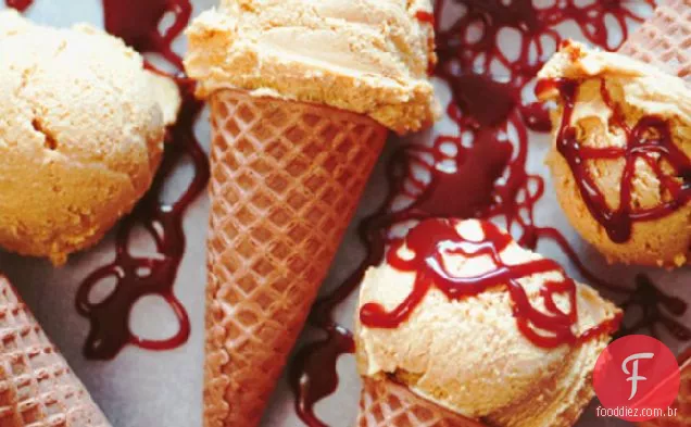 Helado de Maíz y Crema (Sorvete De Milho-Crema)