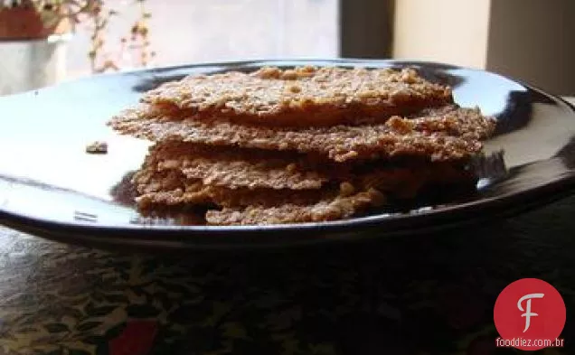 Biscoitos De Renda De Aveia