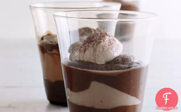 Pudim De Chocolate Duplo Parfait