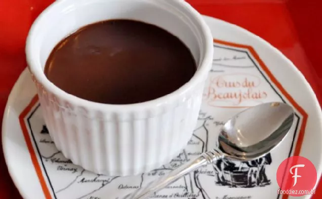 Chocolate escuro Pots de Crème