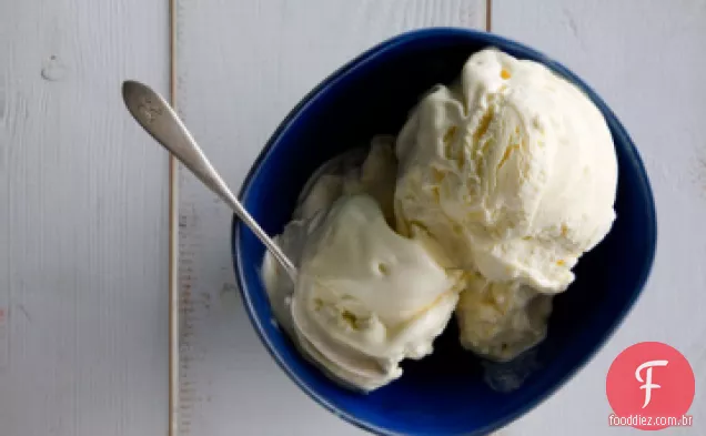 Sorvete De Creme De Leite