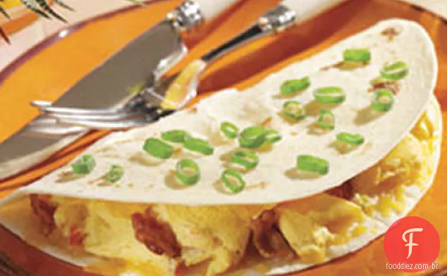 Quesadilla Crocante De Café Da Manhã