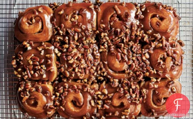 Receita De Pãezinhos De Canela Pecan