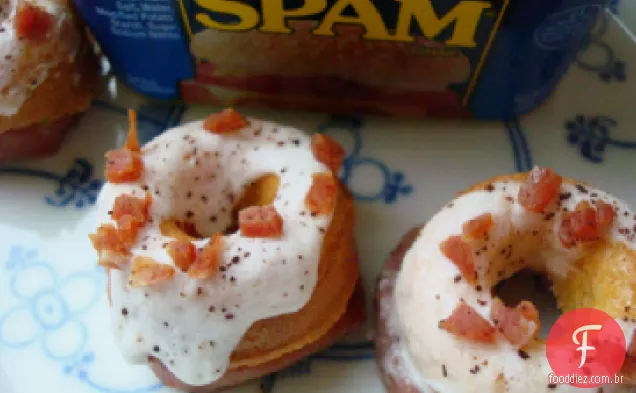 Mini Maple Spam Donuts
