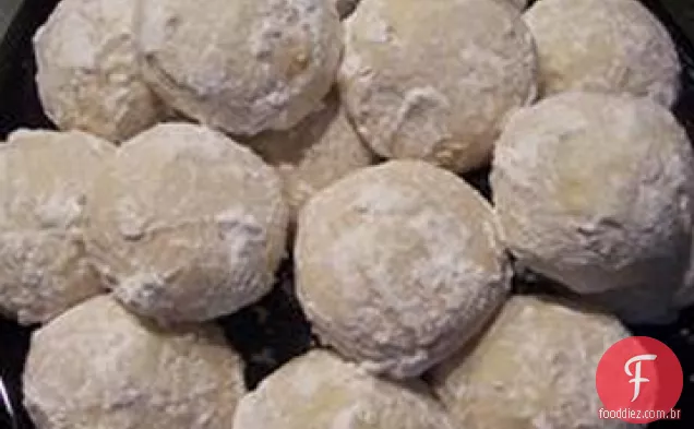 Bolas De Manteiga De Nozes