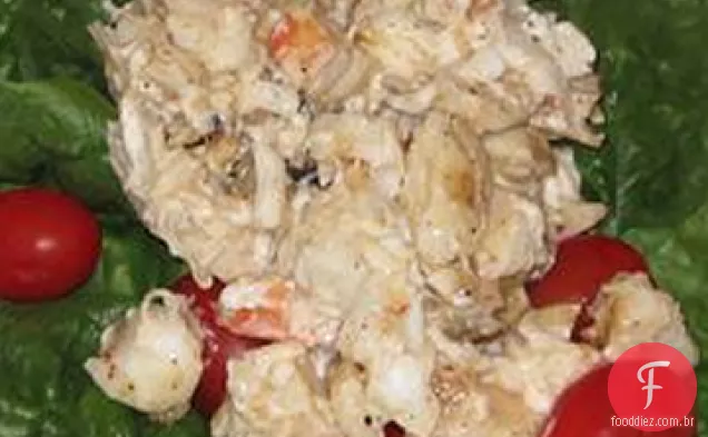Salada de lagosta fresca de Dennie