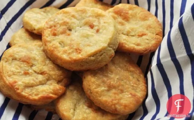Biscoitos De Queijo Azul