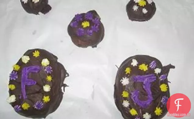 Ovos De Páscoa De Chocolate