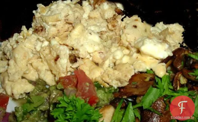 Ovos Cozidos Com Salsa