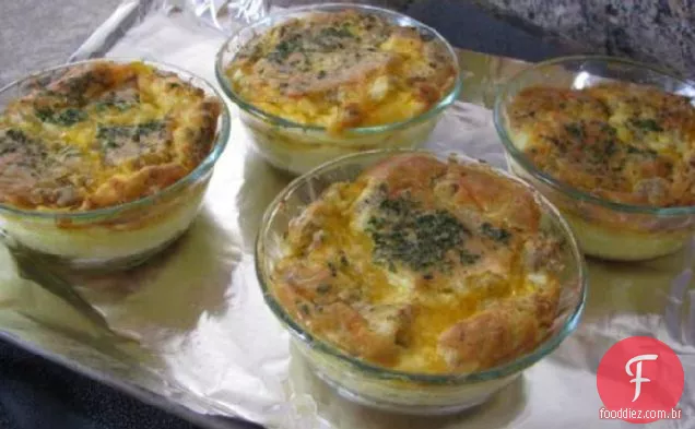 Fácil Presunto, Queijo, Quiche De Ovo