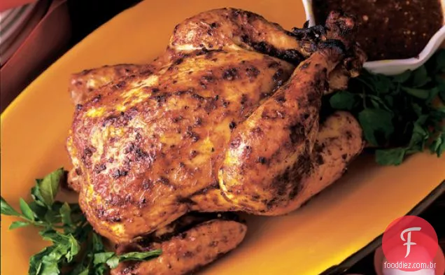 Frango assado com vidro Chipotle