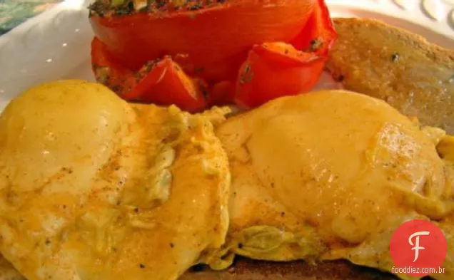 Ovos Escalfados Com Curry