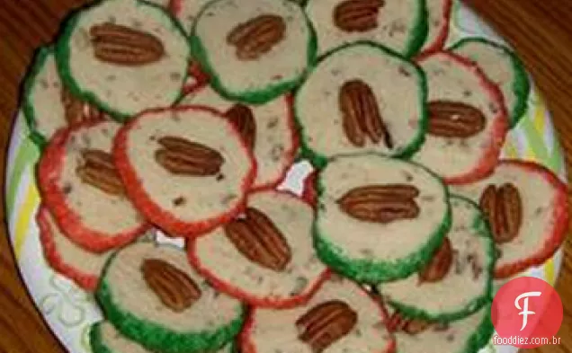 Creme De Queijo Biscoitos De Natal