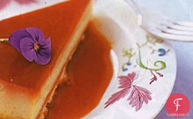 Creme De Lavanda-Torta De Caramelo
