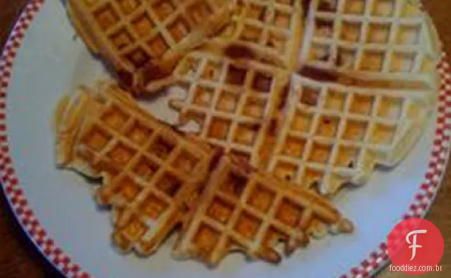 Waffles De Carne Enlatada