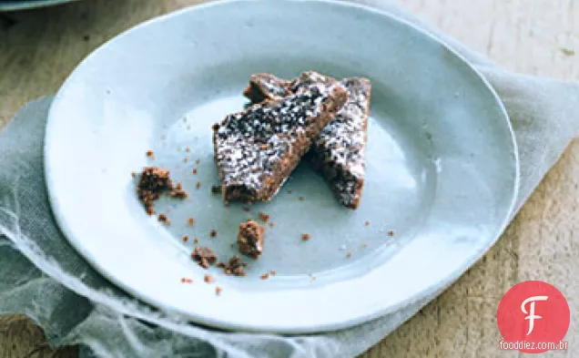 Chocolate Almond Shortbread