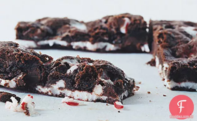 Chocolate Peppermint Bar Cookies
